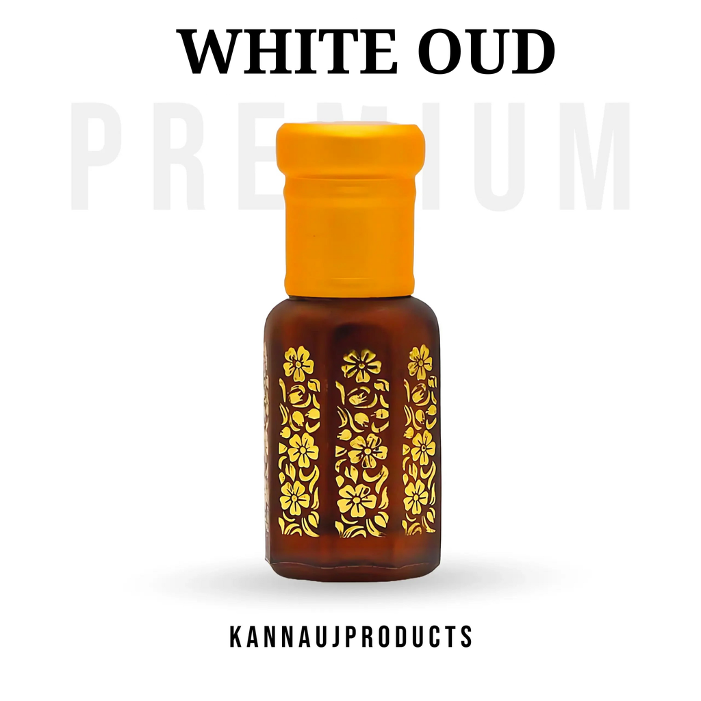 kannauj products white oud  attar