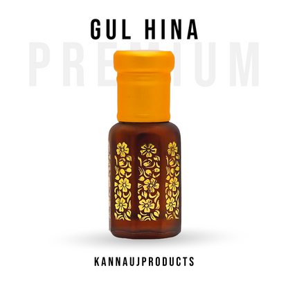 Gul Hina by Kannauj Products • Long Lasting • Unisex • Non-Alcoholic • Indian Attar • Premium