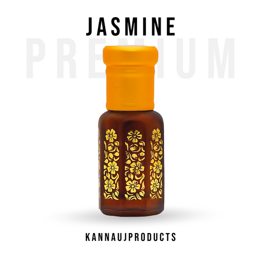 Jasmine by KannaujProducts • Premium Attar Oil • Non-Alcoholic • Rose Attar • Gift for his and her.