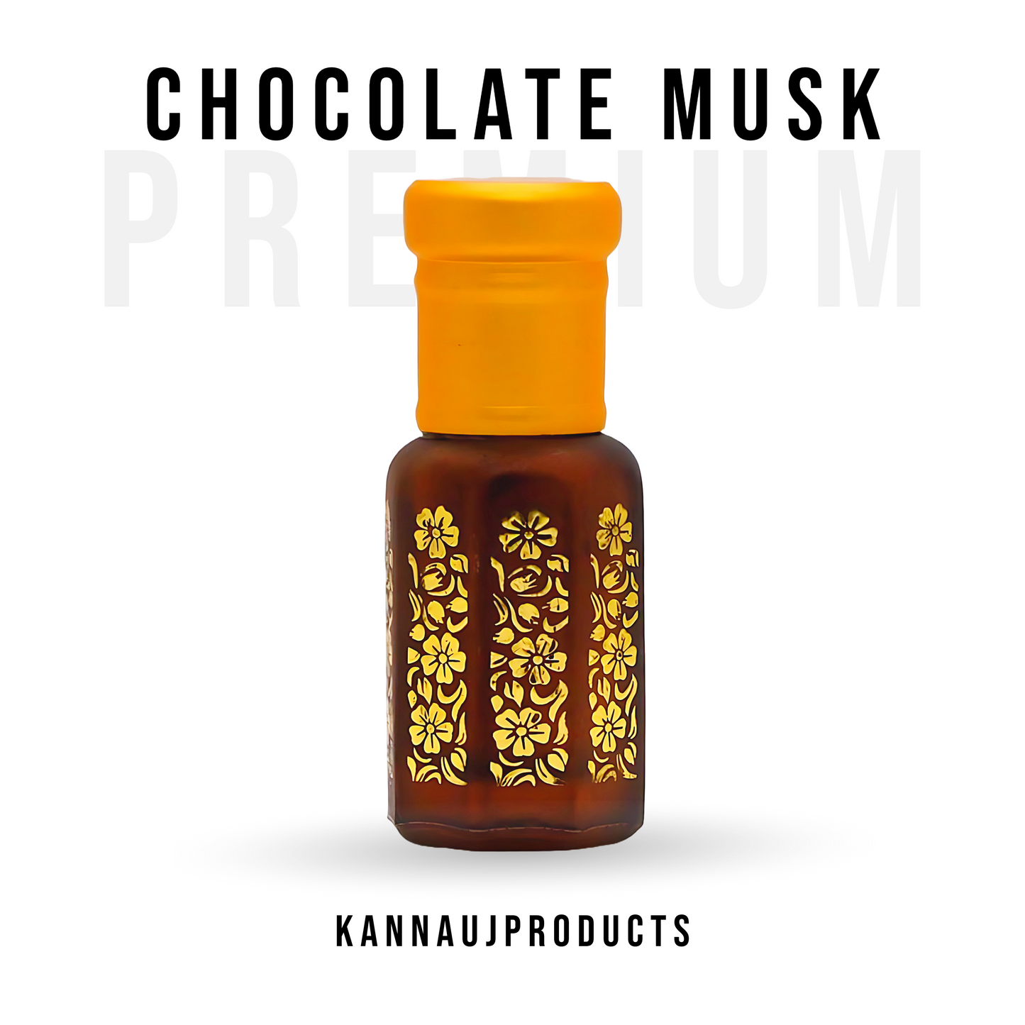 KP Chocolate Musk Attar for Unisex (Non-Alcoholic)