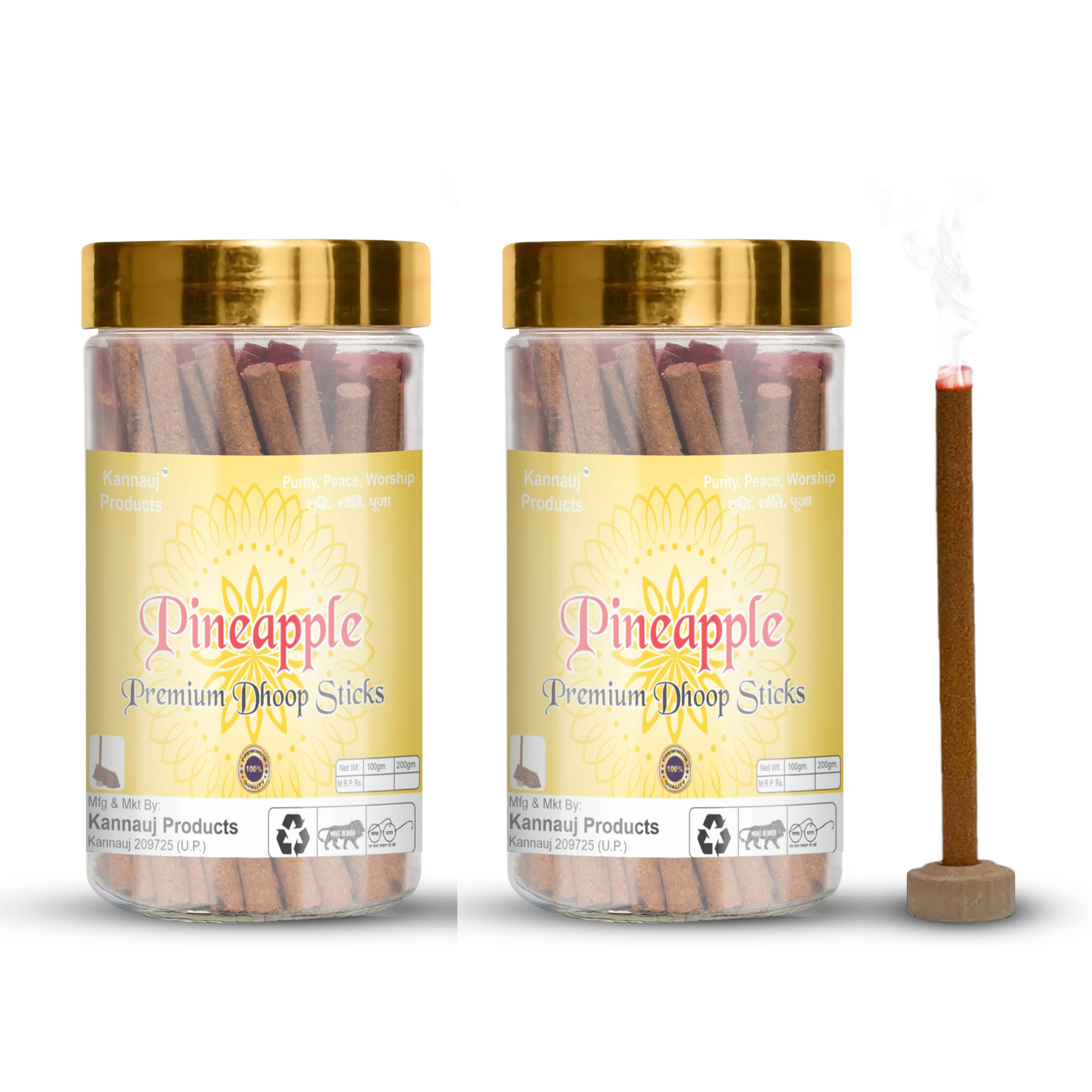 Combo of Pineapple dhoop stick