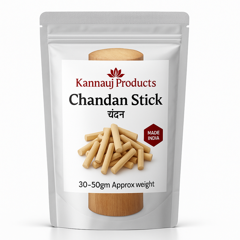 Kannauj Products Chandan Stick attar made in India 30-50gm package to buy sandalwood stick online India